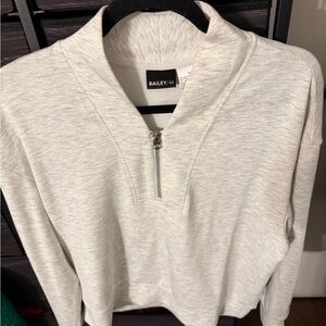 Bailey 44 Women's Light Gray Cowl Neck Sweater